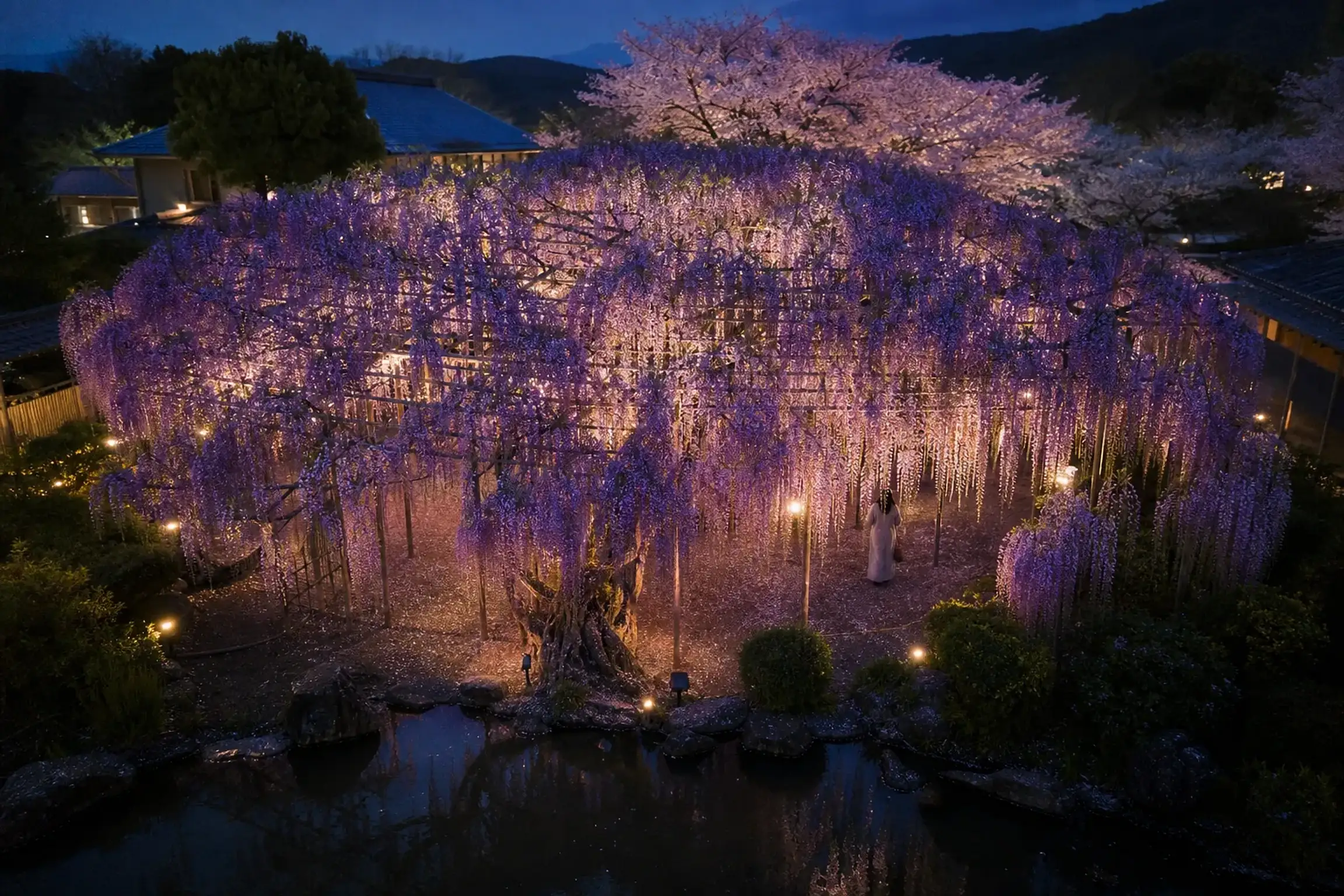 ASHIKAGA Flower Park in Tochigi