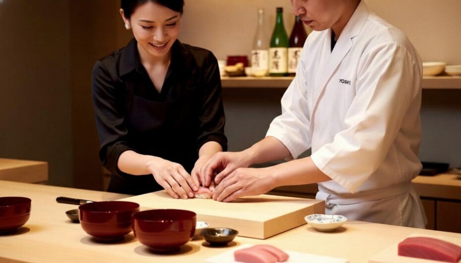 sushi, Omakase