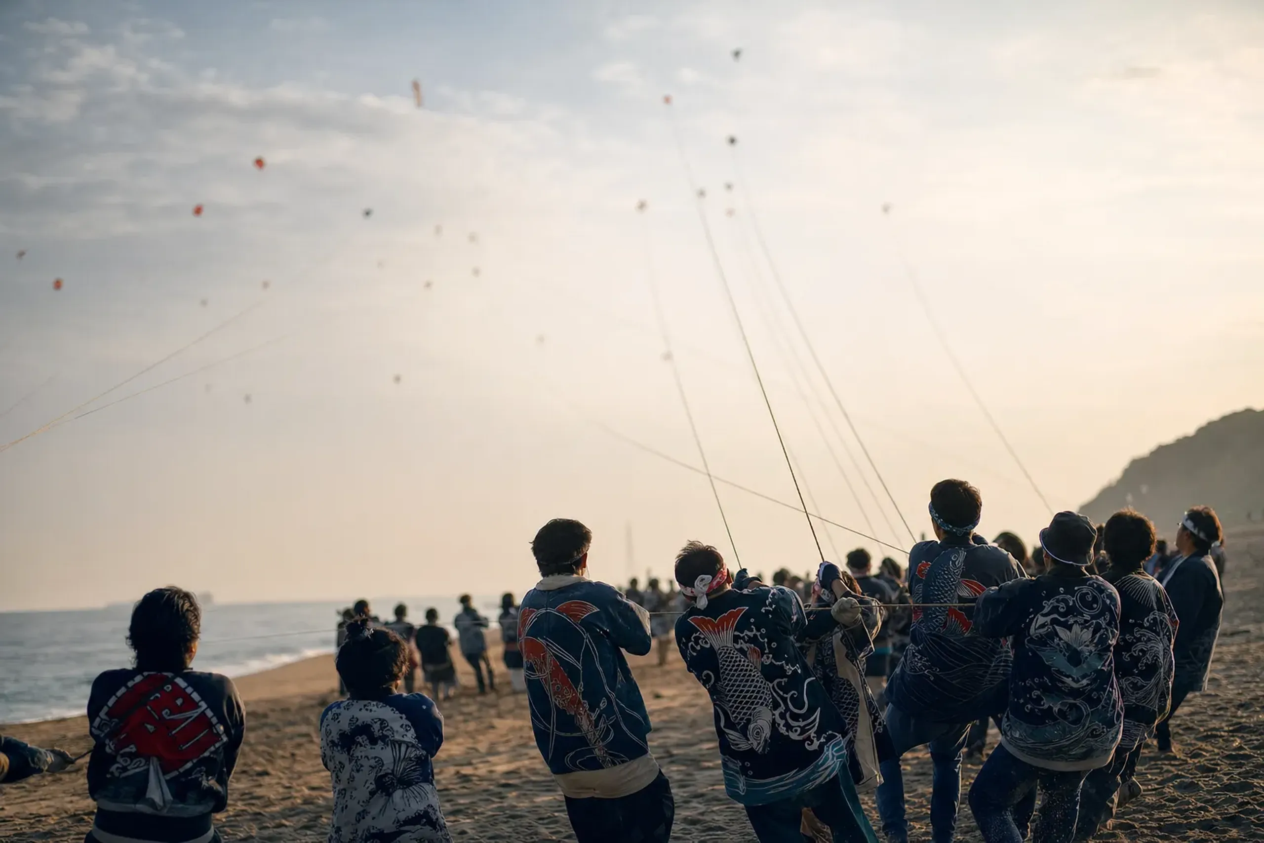 You’ll watch teams form clusters, lines stretched out across