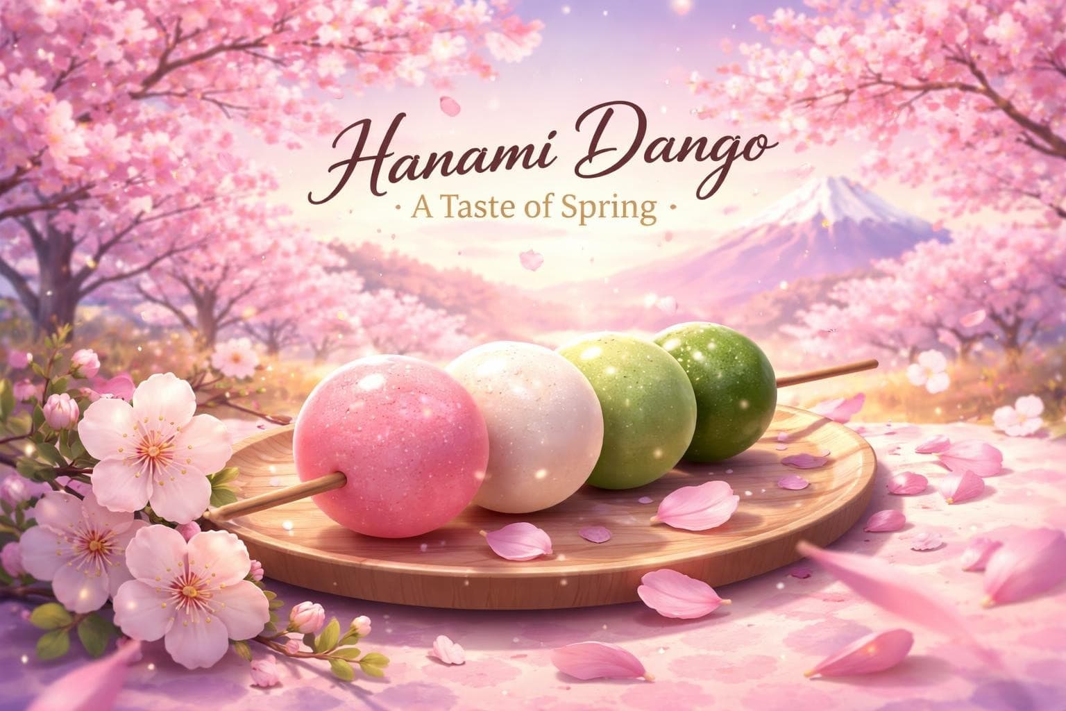 How to Make Hanami Dango: An Authentic 3-Ingredient Recipe