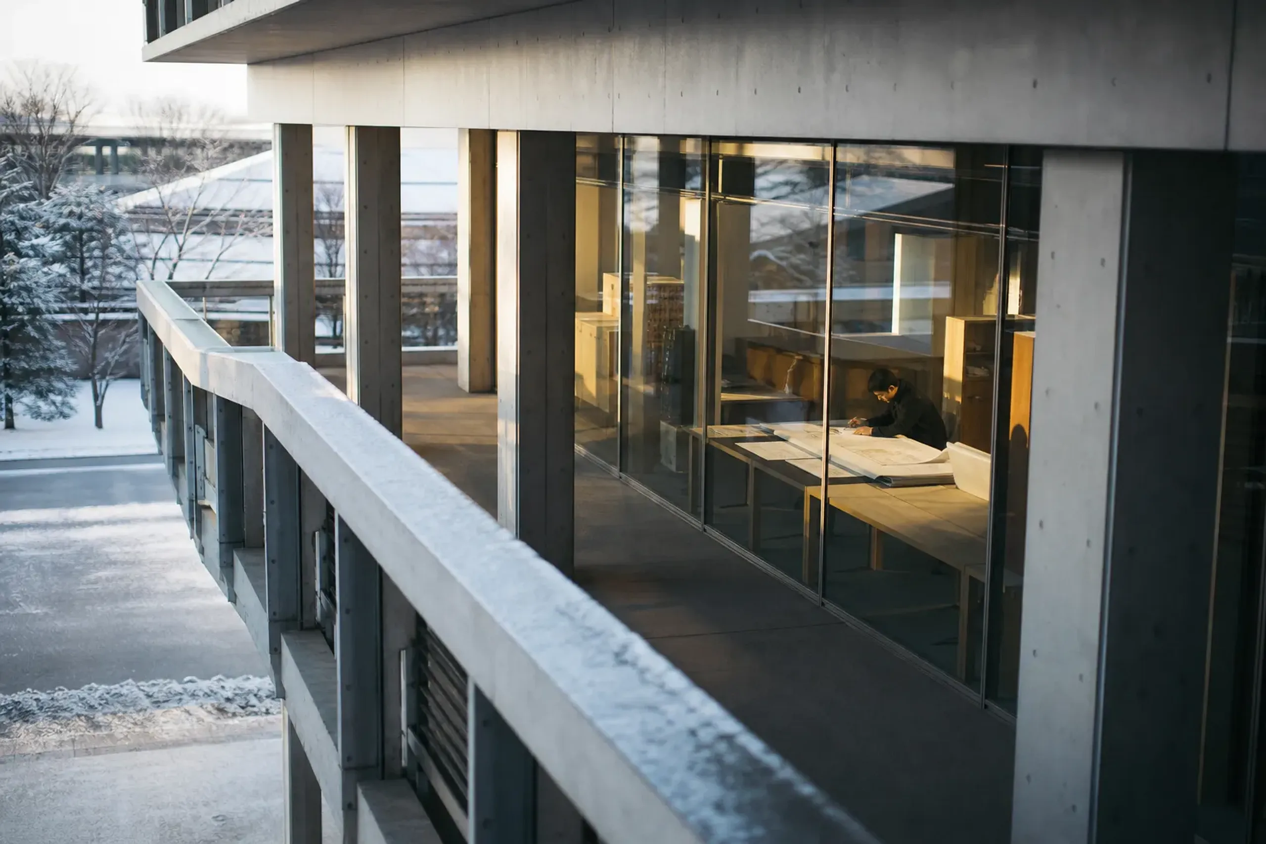 A prefectural government with a design office built into it
