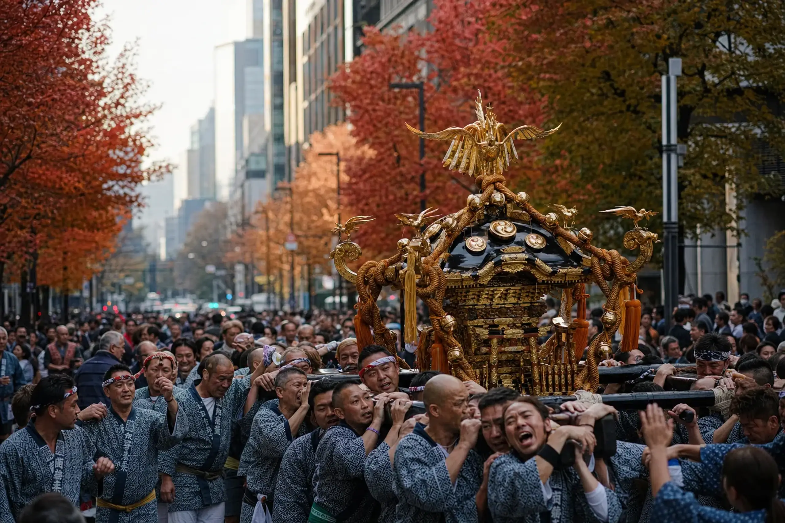 Plan two separate viewing windows—Saturday on Chūō-dōri for