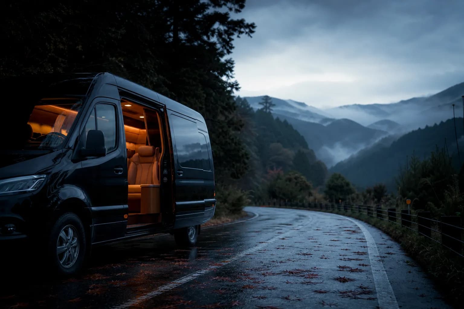 Tokyo VIP Mercedes-Benz Sprinter Charter — Six Rear Seats and Transparent Rates