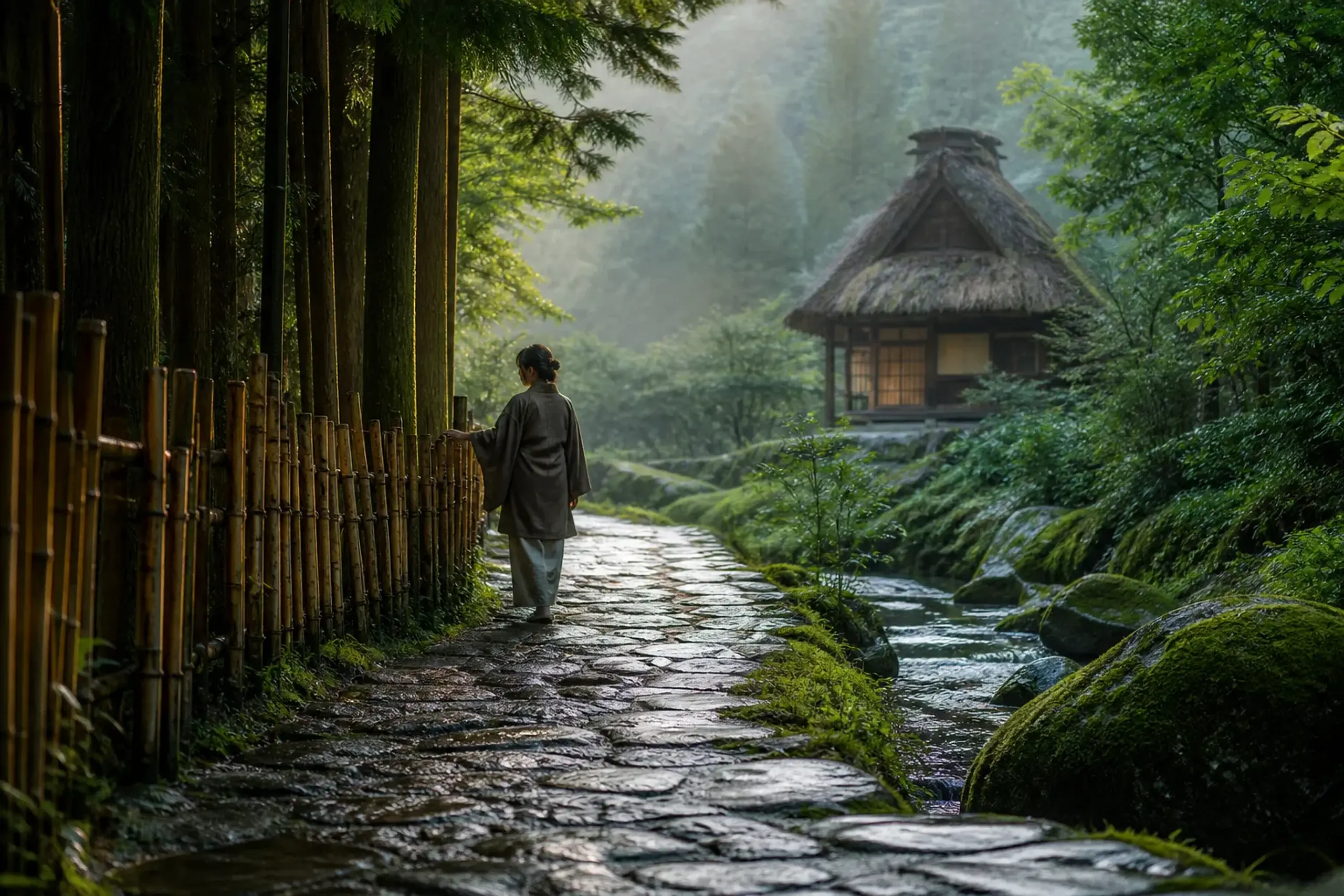 Kilometres of the Old Road: Magome to Tsumago