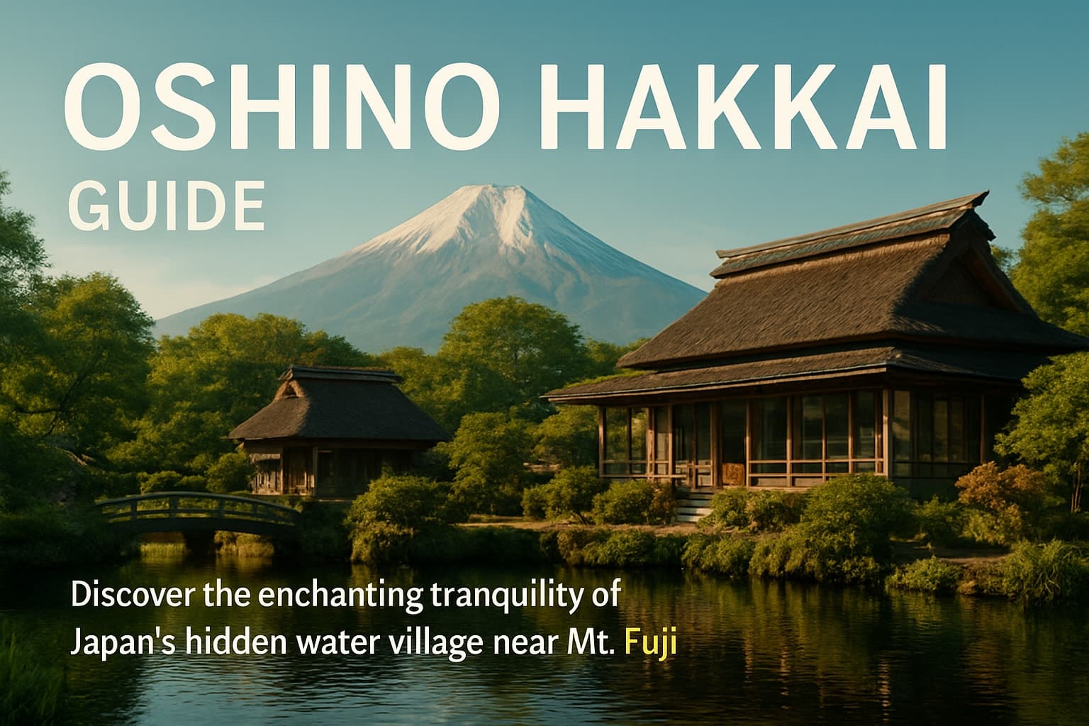 Visiting Oshino Hakkai in 2026: Everything You Need to Know