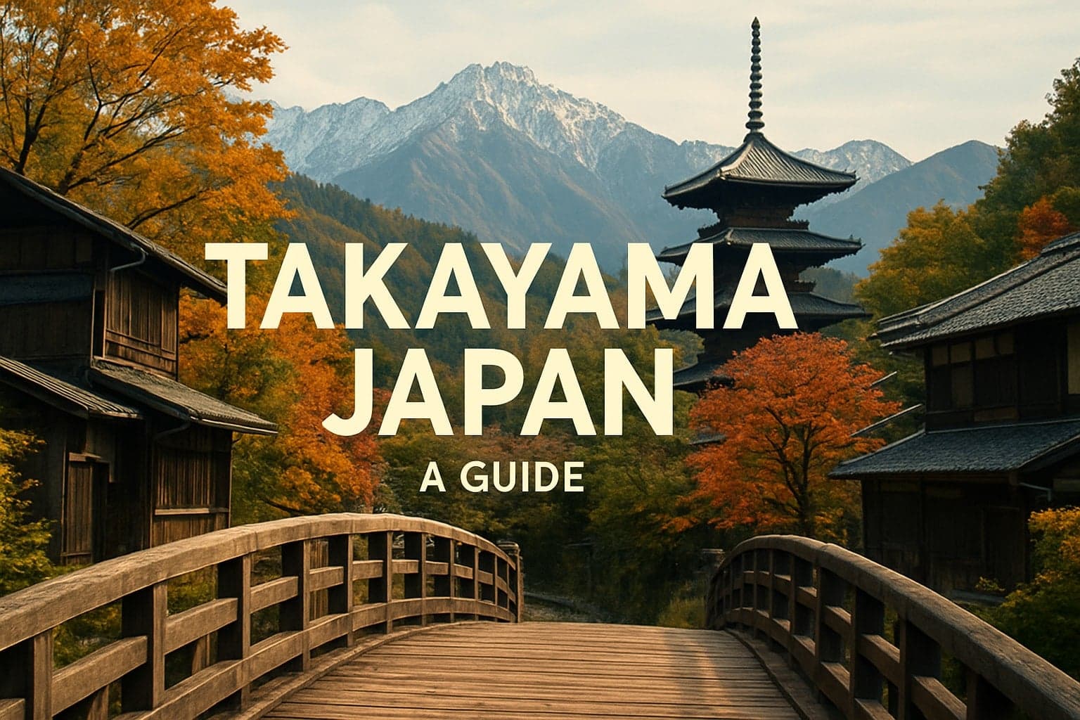 Takayama, Japan: A Complete Guide to the Historic Old Town