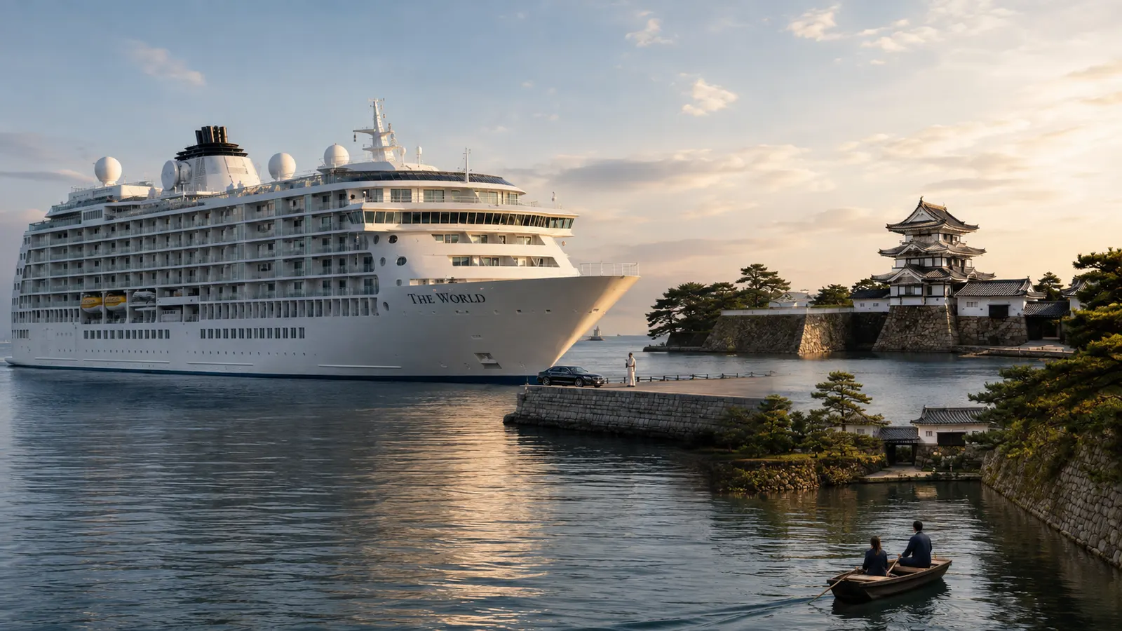 The Castle With Sea Bream in the Moat — The World at Takamatsu