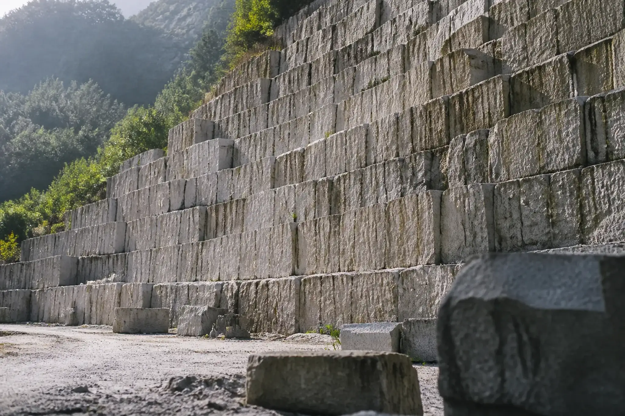 The substitute is genuinely good. The quarry faces on Gokenz