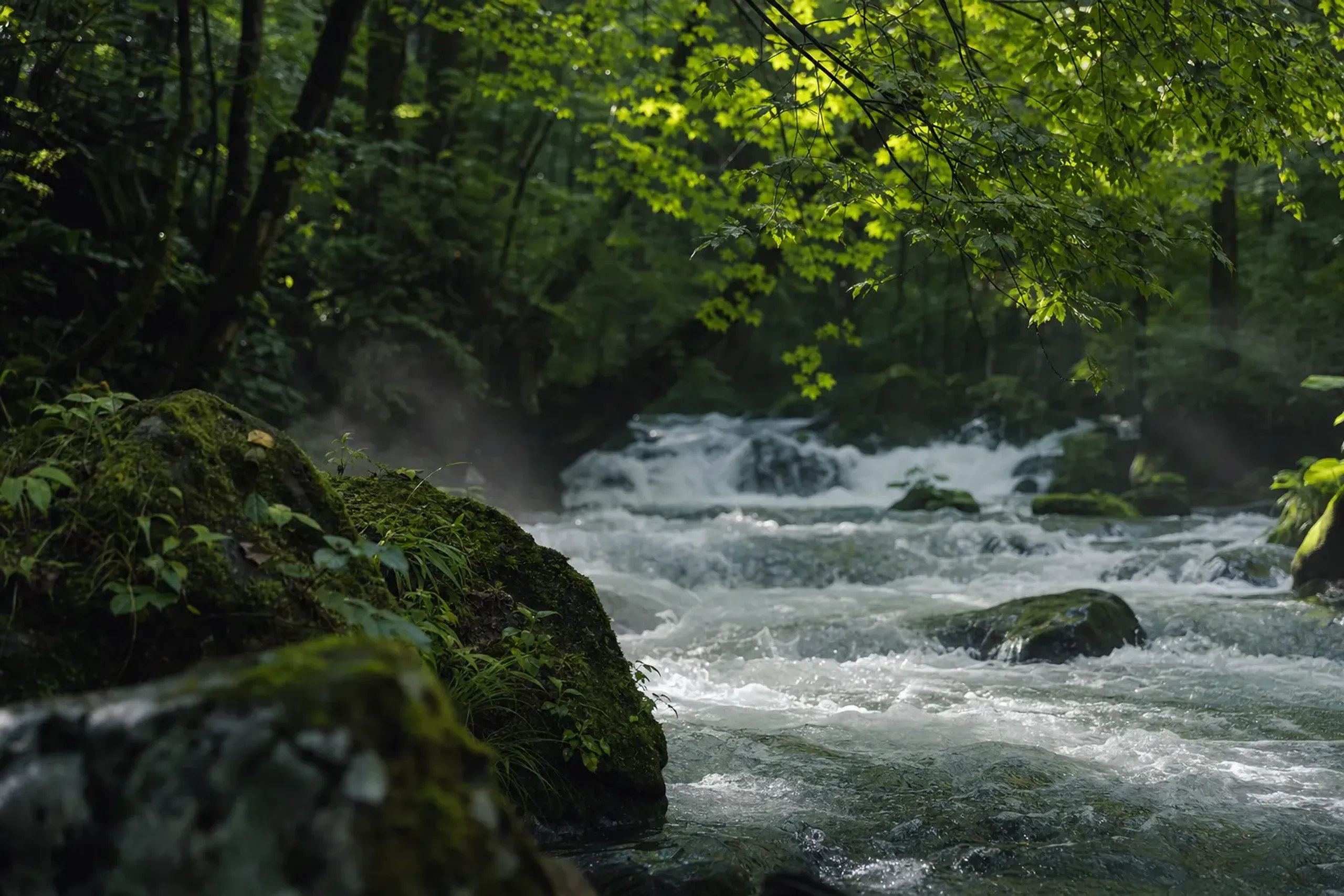 Oirase Stream and Lake Towada sit in Towada-Hachimantai Nati