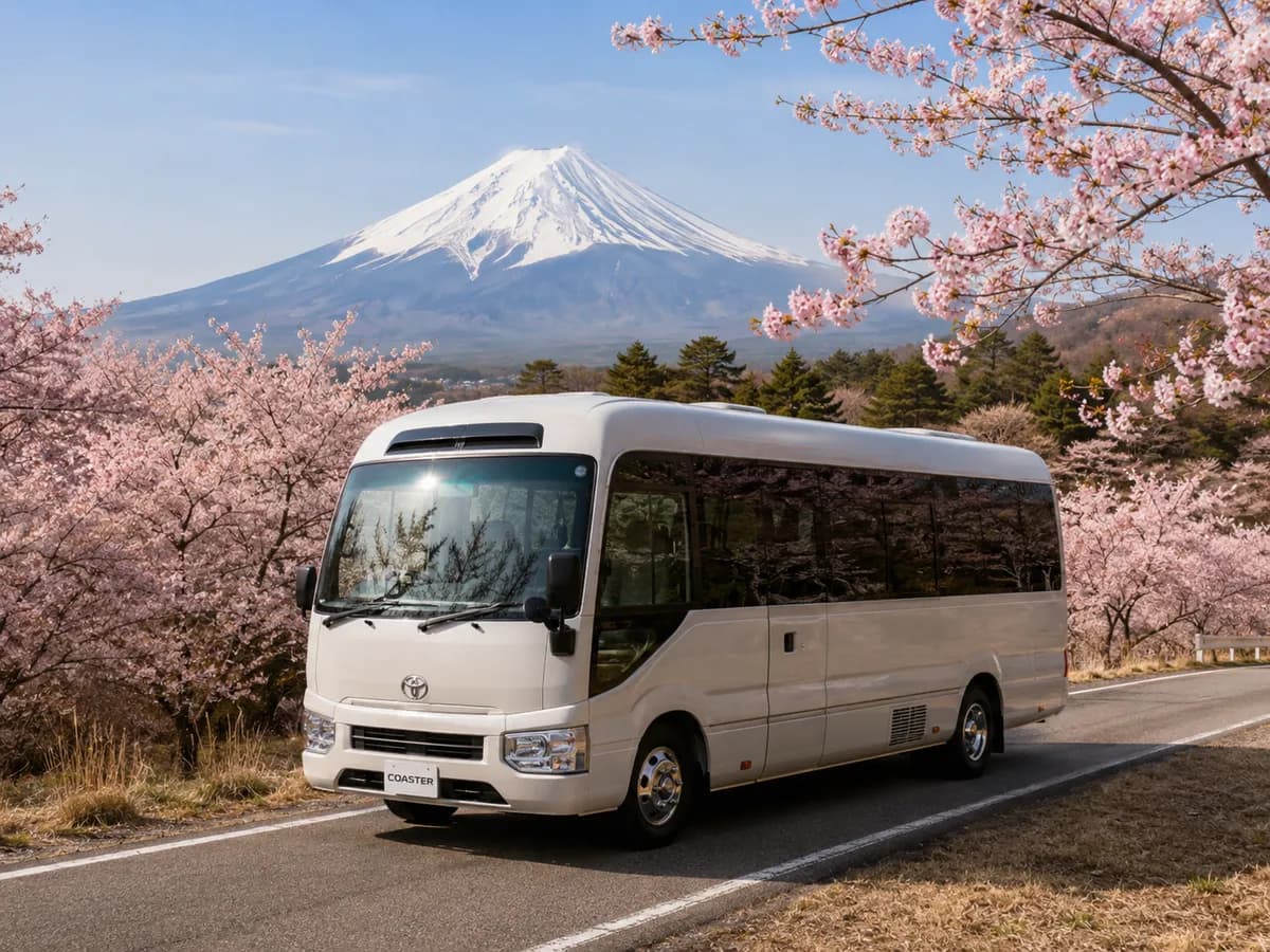 Toyota Coaster microbus