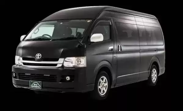 Toyota Hi-Ace Grand Cabin — group travel van