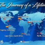 The map of the locations in the ICT Tournament 2026